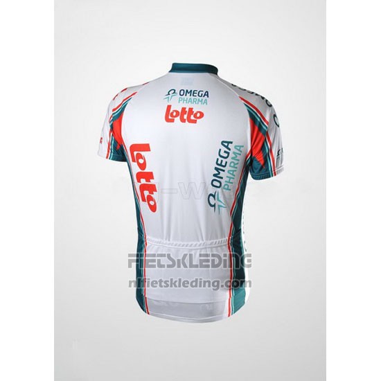 2010 Fietskleding Omega Pharma Lotto Kampioen Italie Korte Mouwen en Koersbroek